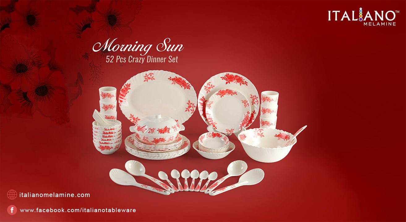 Italiano-melamine-morning-sun-dinner-set