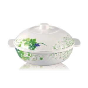 Italiano-Melamine-Snowdrop-Crazy-Classic-Bowl-With-Lid-7.5inch-Multicolor
