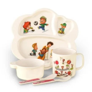 Italiano-Melamine-5-Pcs-Kids-Gift-Set-Multicolor